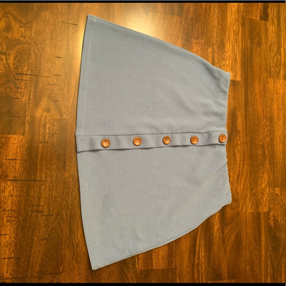 A’gaci brand cotton lavender blue skirt